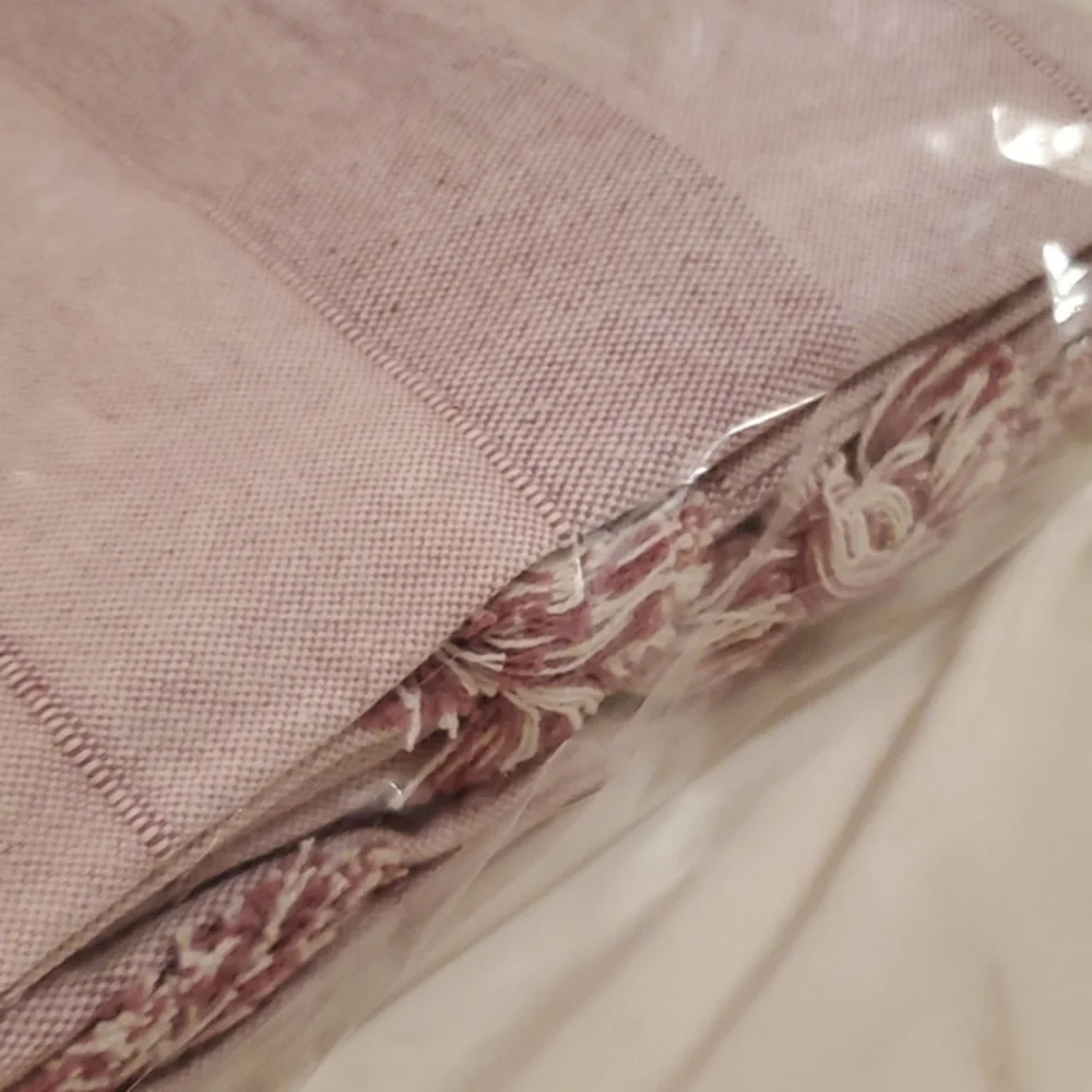 Anthropologie Woven Indie Shower Curtain- lilac
